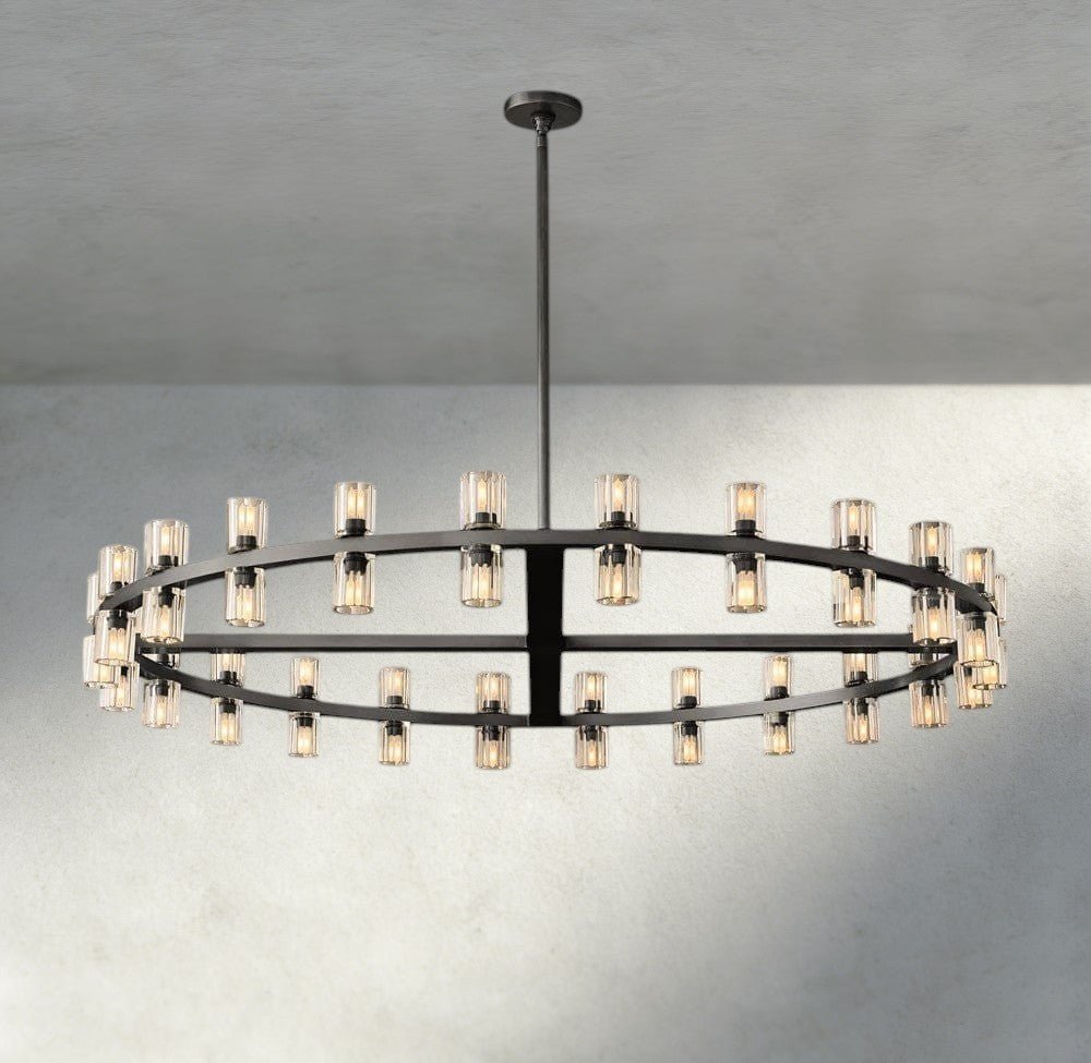 Avecho LED Round Chandelier 36", 48", 60" - zelnolighting