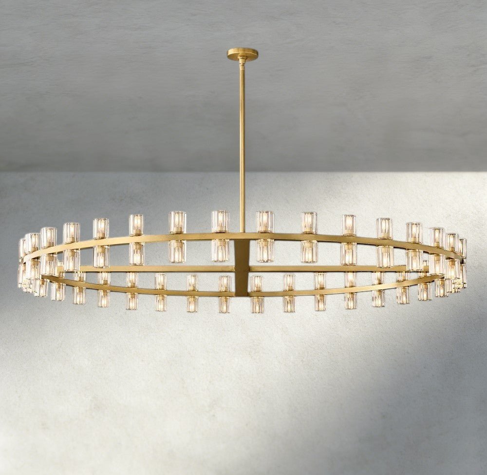 Avecho LED Round Chandelier 36", 48", 60" - zelnolighting