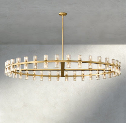 Avecho LED Round Chandelier 36", 48", 60" - zelnolighting