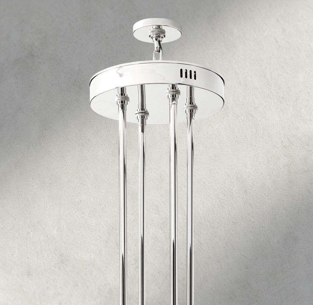 Avecho LED Round Two - Tier Chandelier 60" - zelnolighting