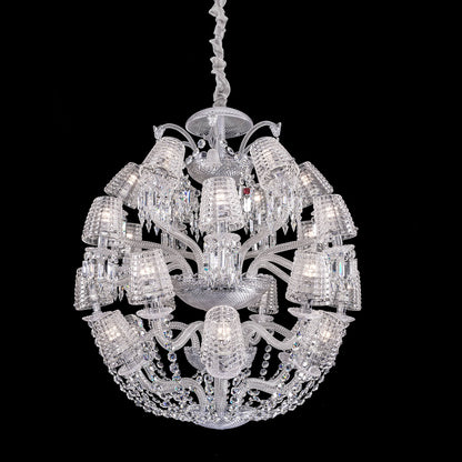 Bacara Le Roi Soleil Crystal Chandelier - Zelno Lighting
