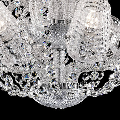 Bacara Le Roi Soleil Crystal Chandelier - Zelno Lighting