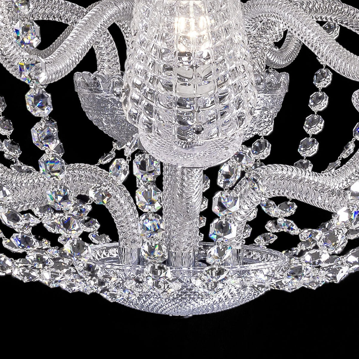 Bacara Le Roi Soleil Crystal Chandelier - Zelno Lighting