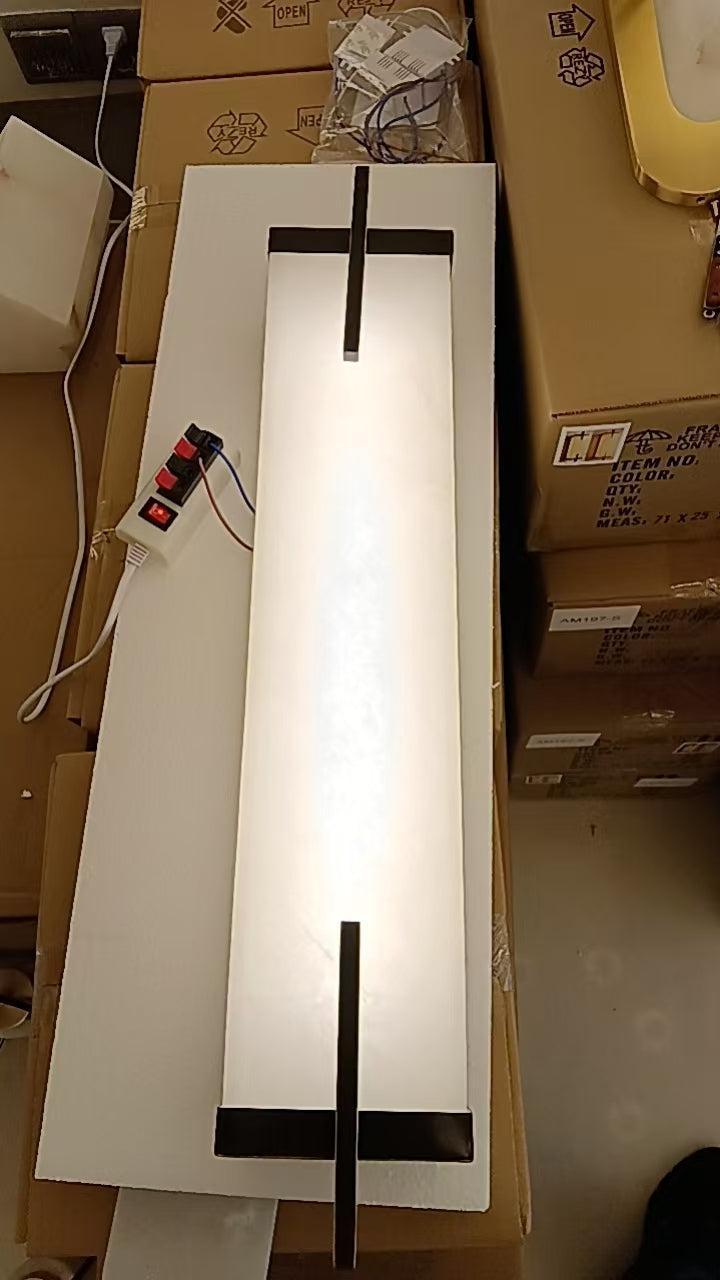Beckett Alabaster Wall Sconce - Zelno Lighting
