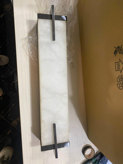 Beckett Alabaster Wall Sconce - Zelno Lighting