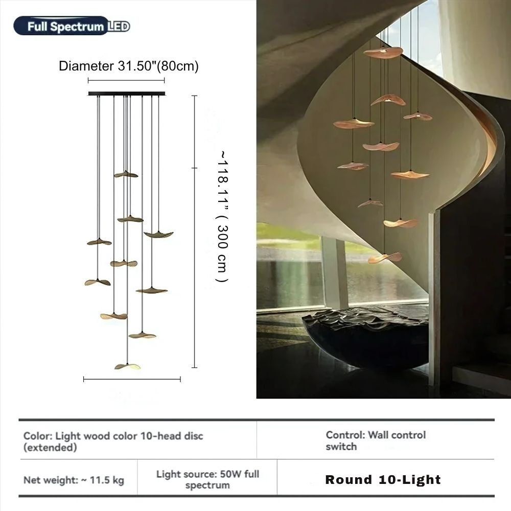 Bidi Multi Light Pendant Chandelier - Zelno Lighting