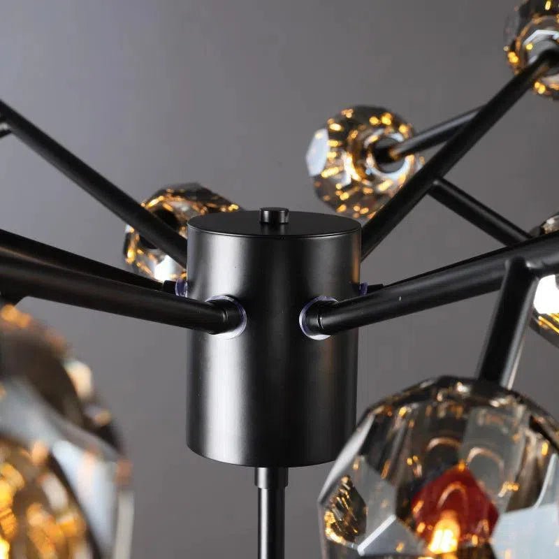 Billfz De Crystal Glass Round Chandelier 24"36"48"60"72" - Zelno