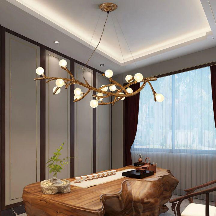 Boho Tree Branch Modern Chandelier - Zelno Lighting