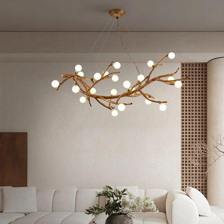 Boho Tree Branch Modern Chandelier - Zelno Lighting
