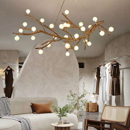 Boho Tree Branch Modern Chandelier - Zelno Lighting