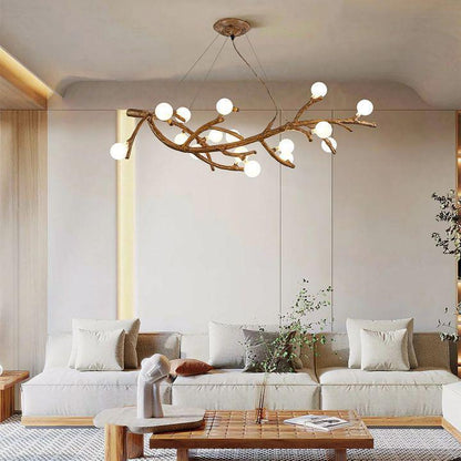 Boho Tree Branch Modern Chandelier - Zelno Lighting
