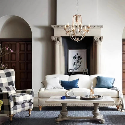 Bonitai Chandelier- Silver - Zelno Lighting