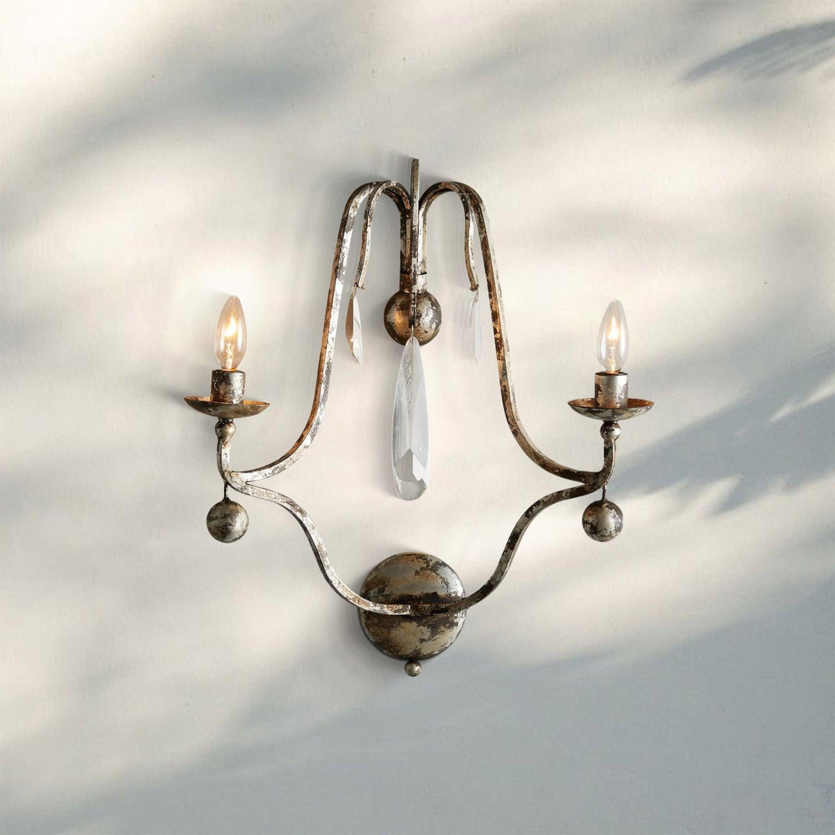 Bonitai Wall Sconce Silver - Zelno Lighting