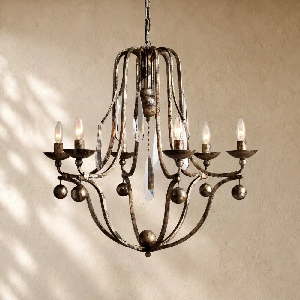 Bonite Chandelier- Silver - Zelno