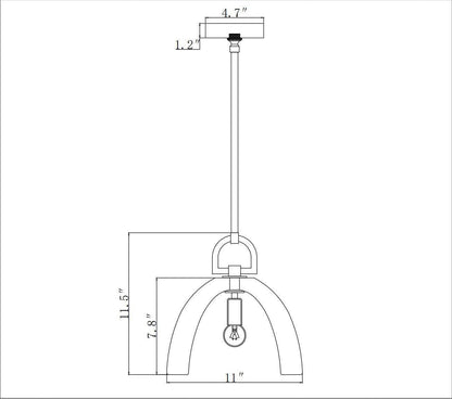 Botanyst Dome Pendant 7''11''14'' - Zelno Lighting