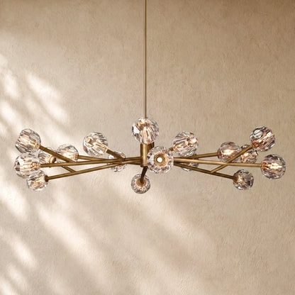Boulee De Cristal Round Chandelier 24", 36", 48", 60", 72"
