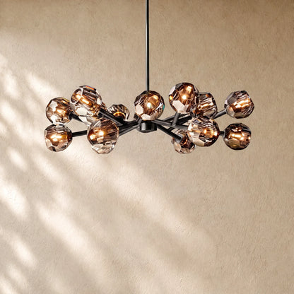 Boulee De Cristal Round Chandelier 24", 36", 48", 60", 72"
