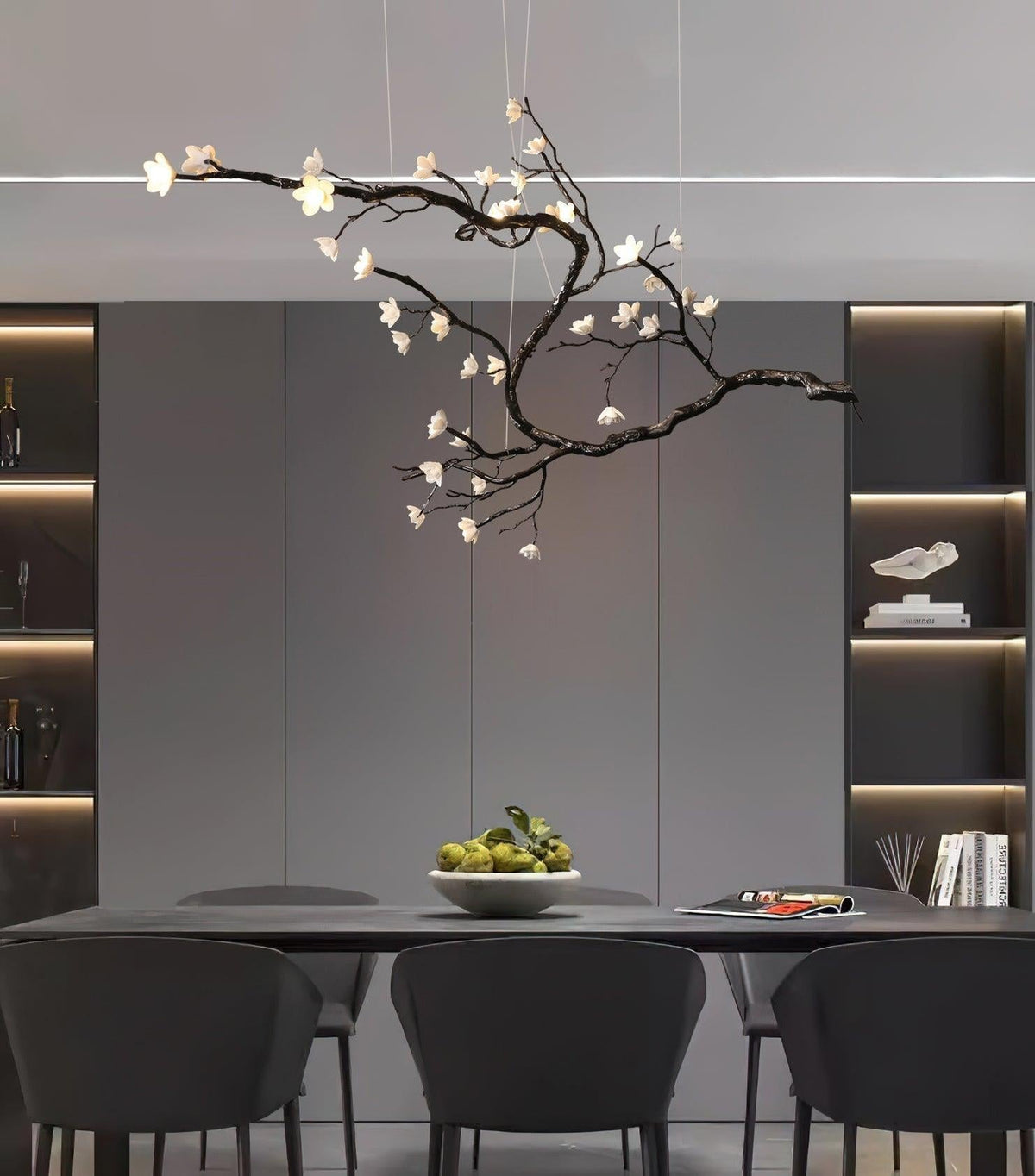 Branch Flower Chandelier - Zelno Lighting