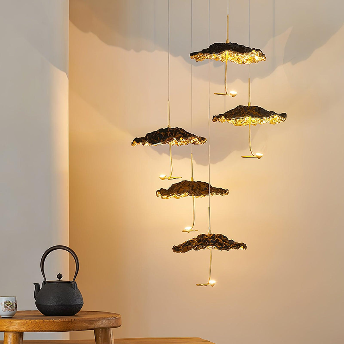 Brass Aviary Constellation Chandelier - Zelno Lighting