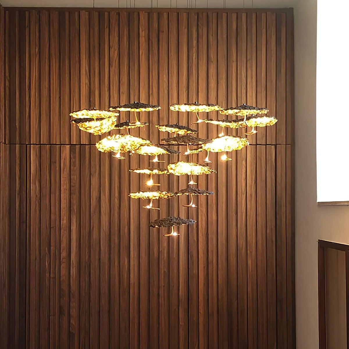Brass Aviary Constellation Chandelier - Zelno Lighting