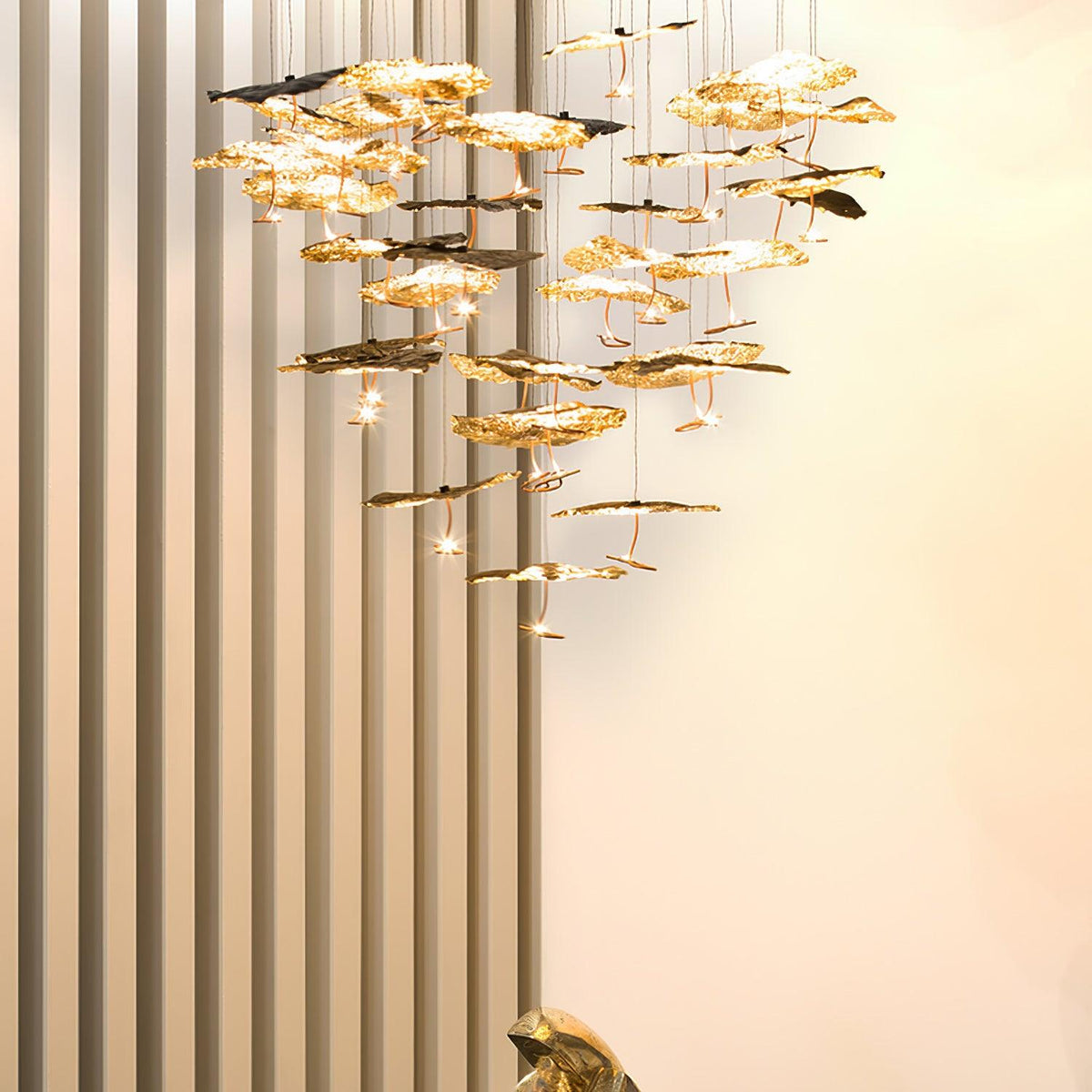 Brass Aviary Constellation Chandelier - Zelno Lighting