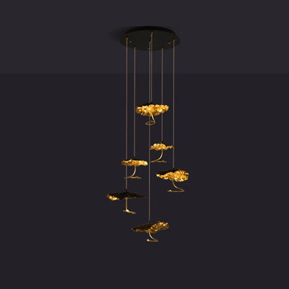 Brass Aviary Constellation Chandelier - Zelno Lighting
