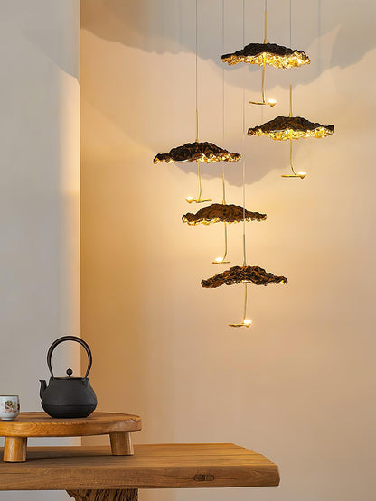 Brass Aviary Constellation Chandelier - Zelno Lighting