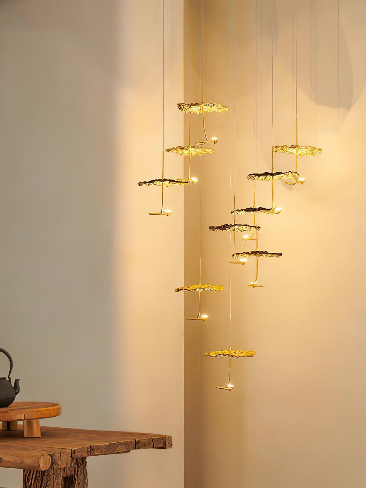 Brass Aviary Constellation Chandelier - Zelno Lighting