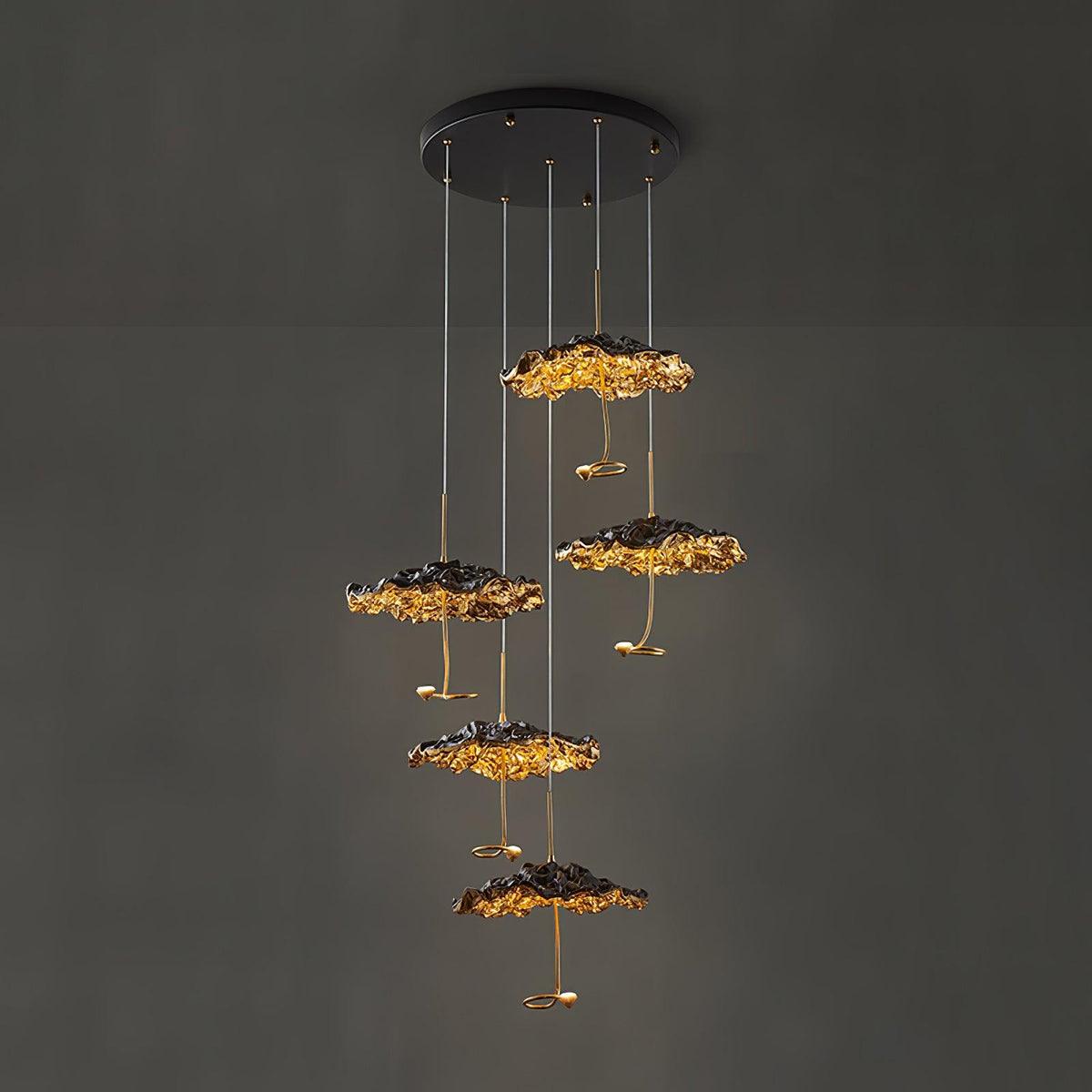 Brass Aviary Constellation Chandelier - Zelno Lighting