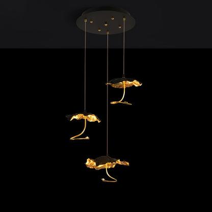 Brass Aviary Constellation Chandelier - Zelno Lighting