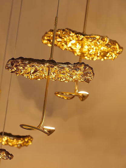 Brass Aviary Constellation Chandelier - Zelno Lighting
