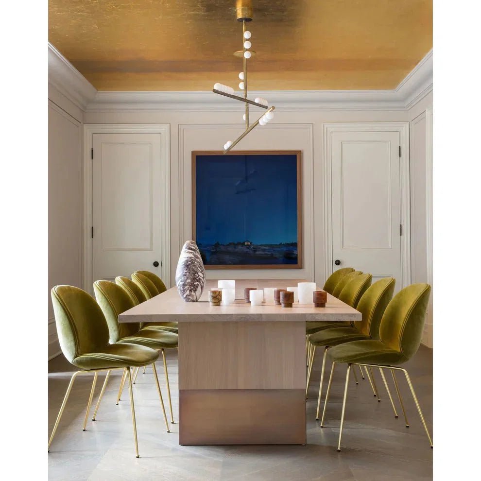 Brass Drop System Chandelier - Zelno Lighting