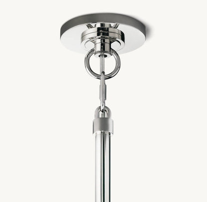 Bulle Cristal Round Chandelier 24" - Zelno Lighting