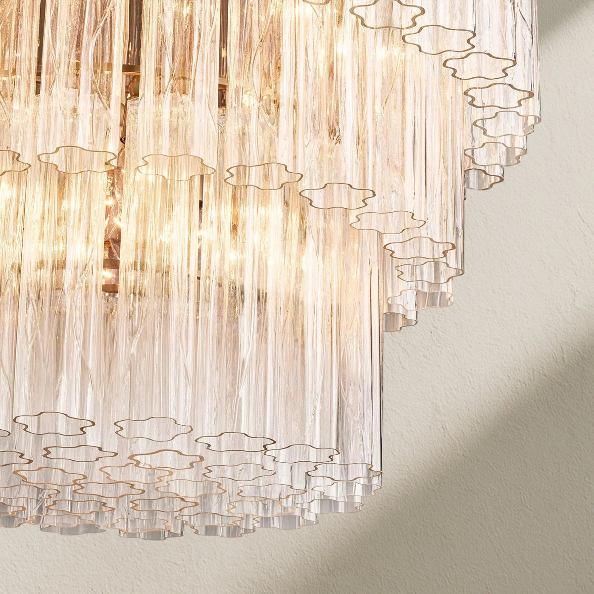 Caefz Round 3-Tier Chandelier 36″ - Zelno