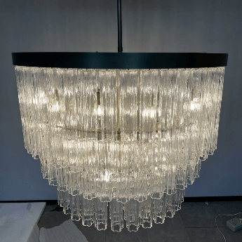 Caefz Round Chandelier 36" - Zelno