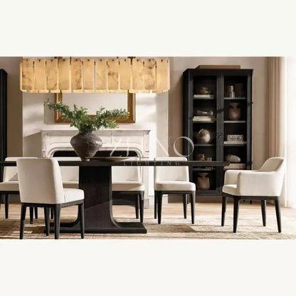 Calametta Onyx Rectangular Chandelier - Zelno