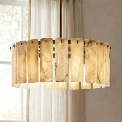 Calametta Onyx Round Chandelier - Zelno