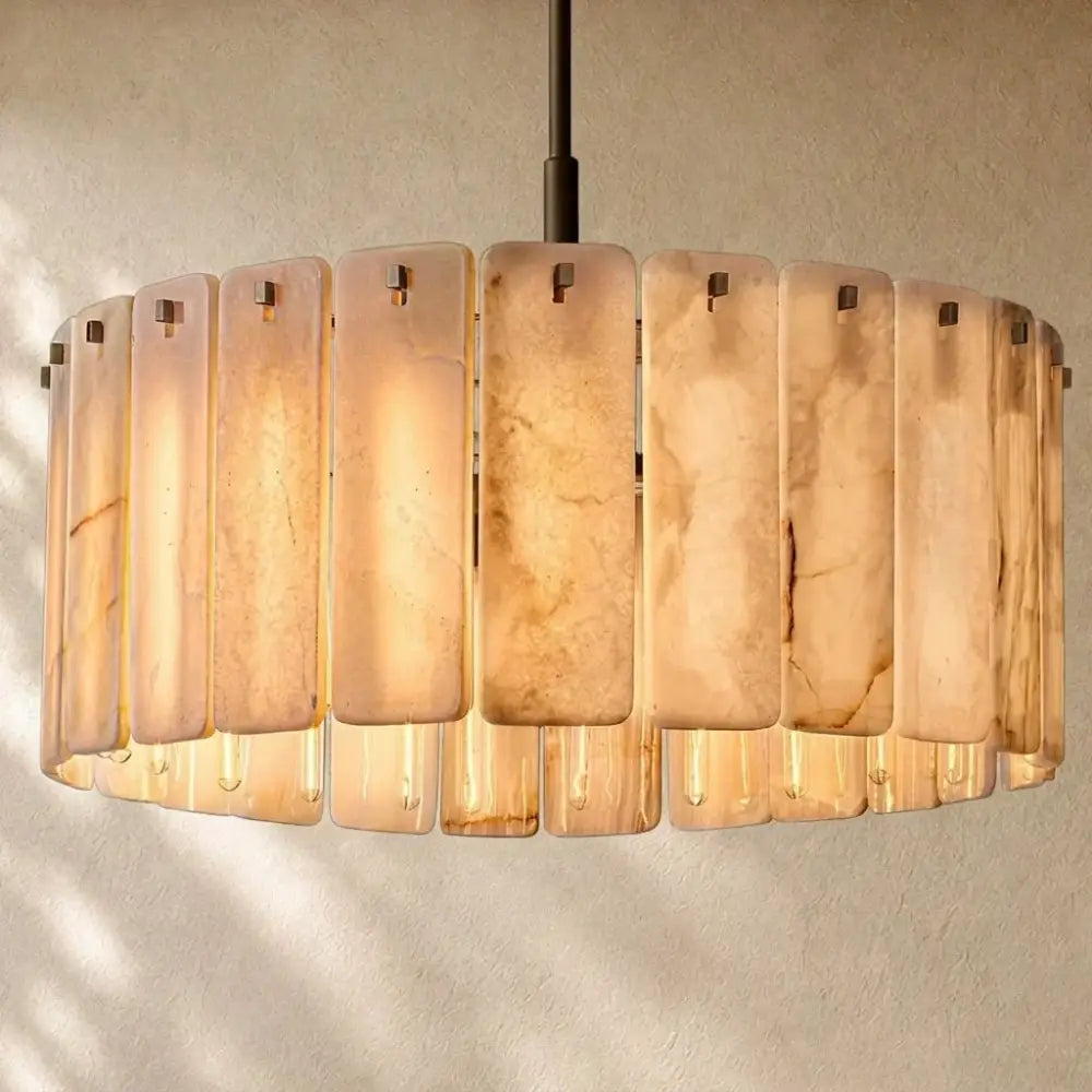 Calametta Onyx Round Chandelier - Zelno