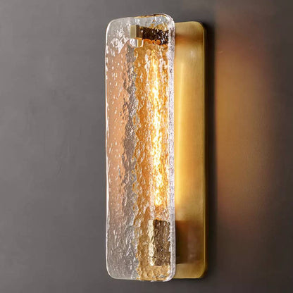 Calamette Striated Glass Wall Sconce - Zelno