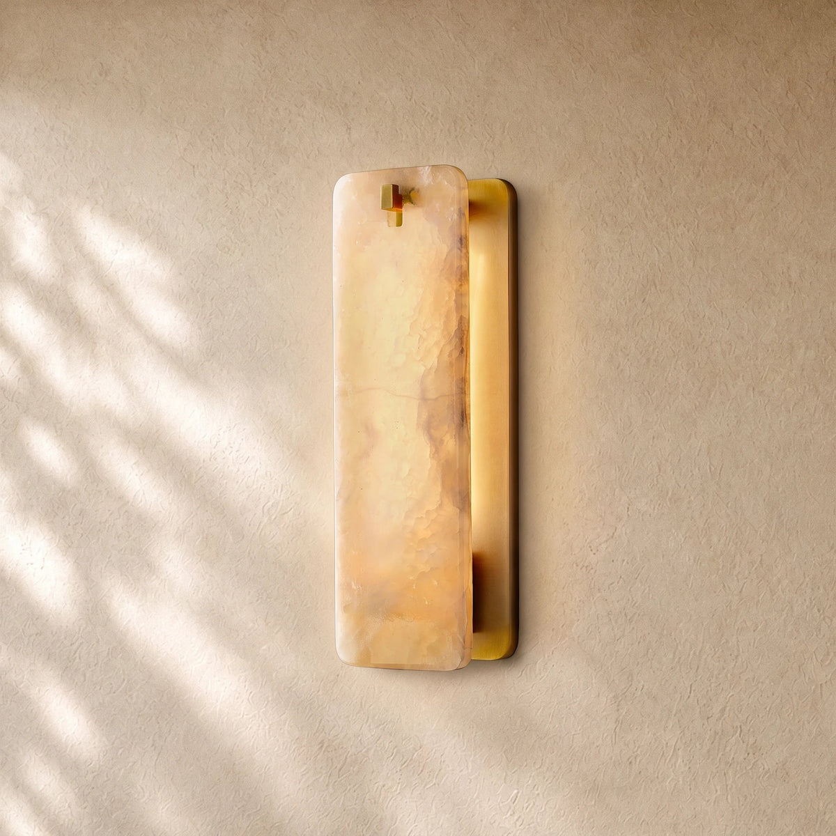 Calamette Striated Onyx Wall Sconce - Zelno