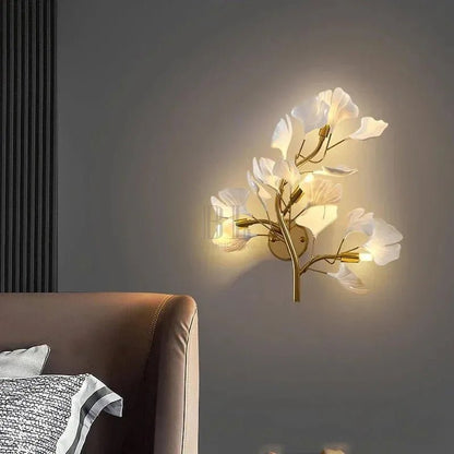 Calla Modern Leaf Wall Lamp - Zelno Lighting