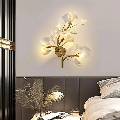 Calla Modern Leaf Wall Lamp - Zelno Lighting