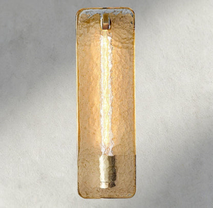 Calomota Glass/ Alabaster Sconce 13", 16" - Zelno