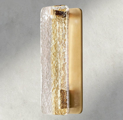 Calomota Glass/ Alabaster Sconce 13", 16" - Zelno