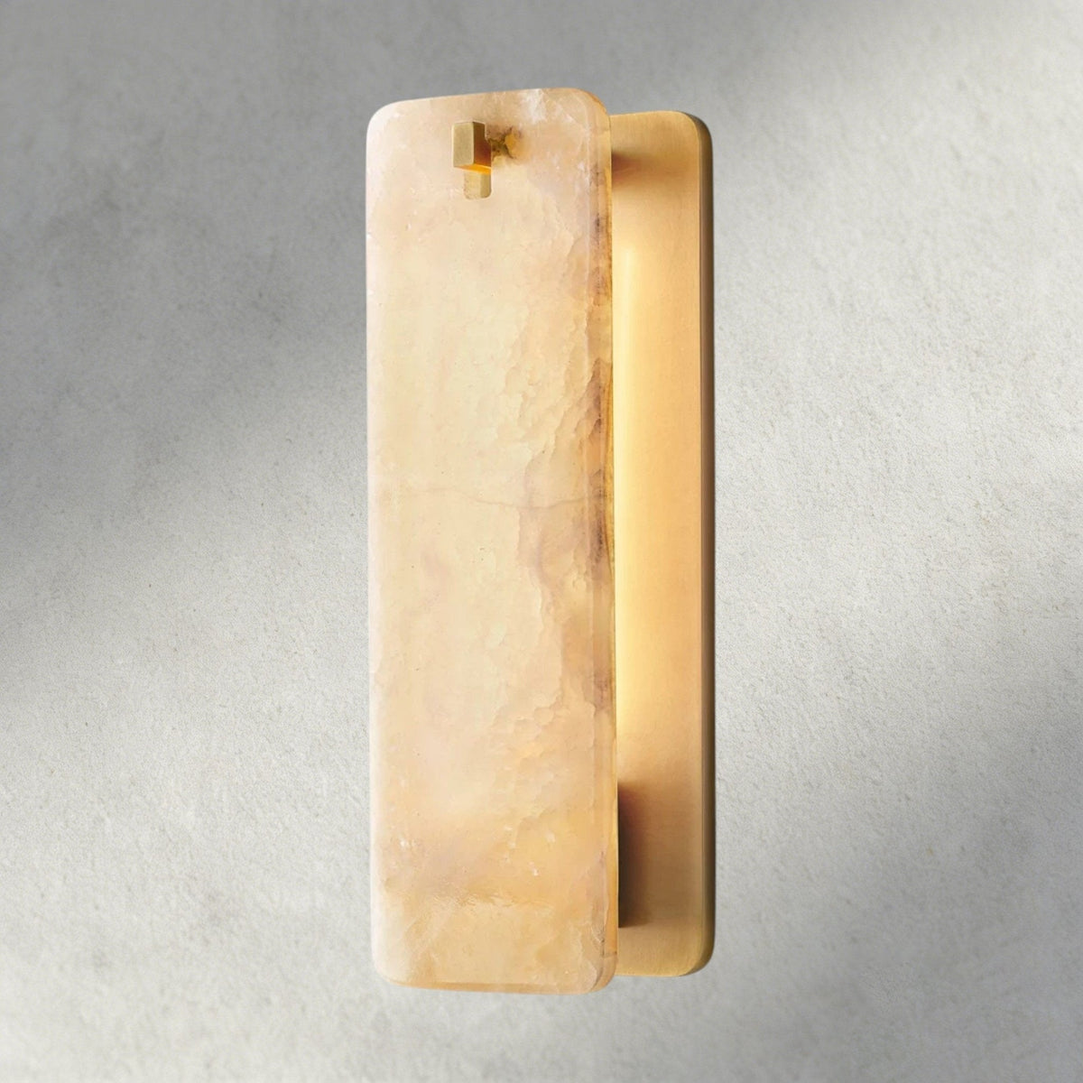 Calomota Glass/ Alabaster Sconce 13", 16" - Zelno