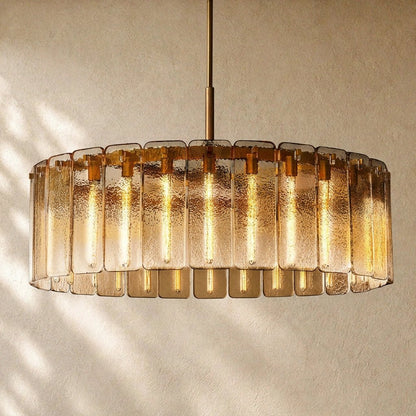 Calomota Glass Round Chandelier 36", 48", 60" - Zelno