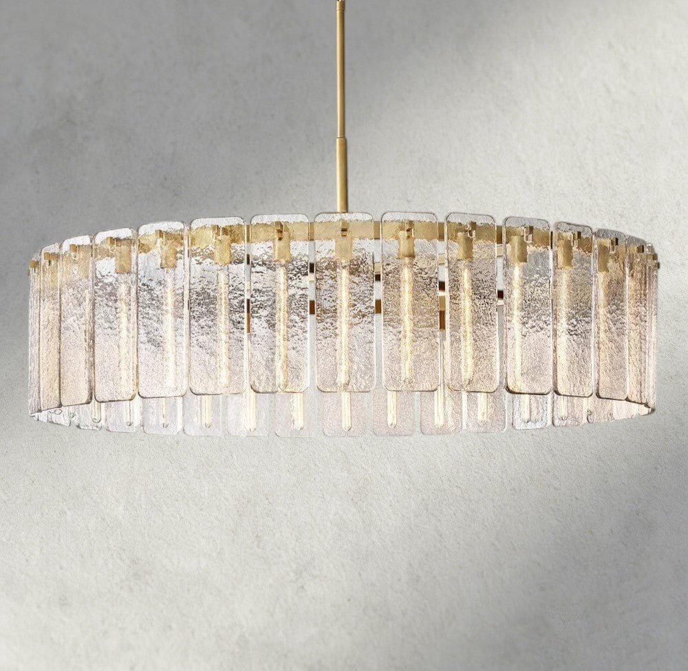 Calomota Glass Round Chandelier 36", 48", 60" - Zelno