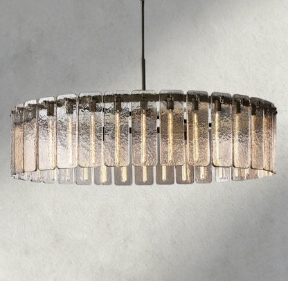 Calomota Glass Round Chandelier 36", 48", 60" - Zelno