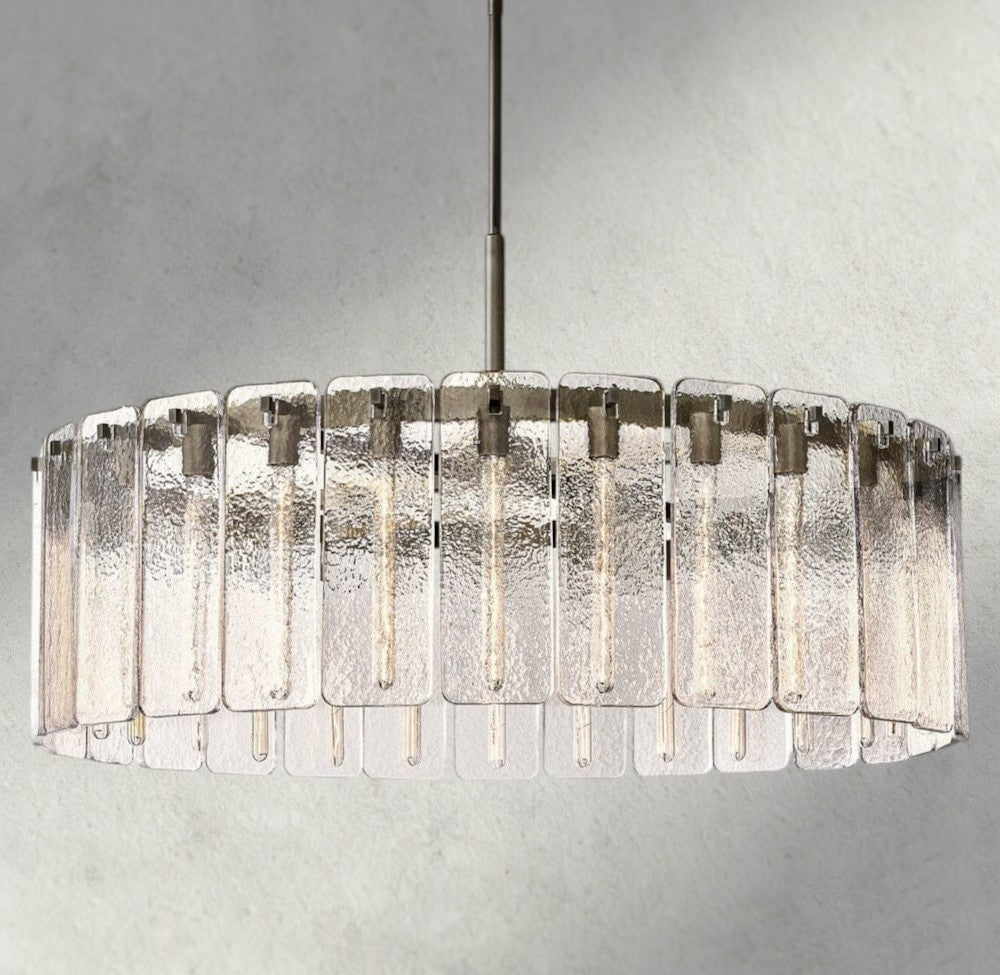 Calomota Glass Round Chandelier 36", 48", 60" - Zelno