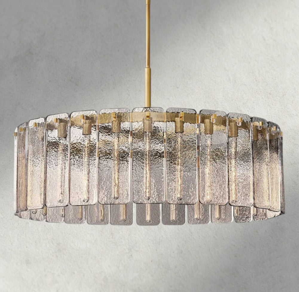 Calomota Glass Round Chandelier 36", 48", 60" - Zelno